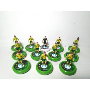 Subbuteo Andrew Table Soccer Norwich City 2018-19 on RSB Professional Bases